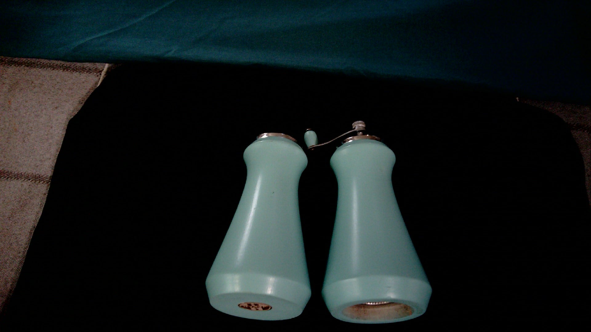 Vintage Salt Shaker and Pepper Mill, Made in Japan