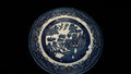 9"Churchhill Blue Willow Plate Made in England