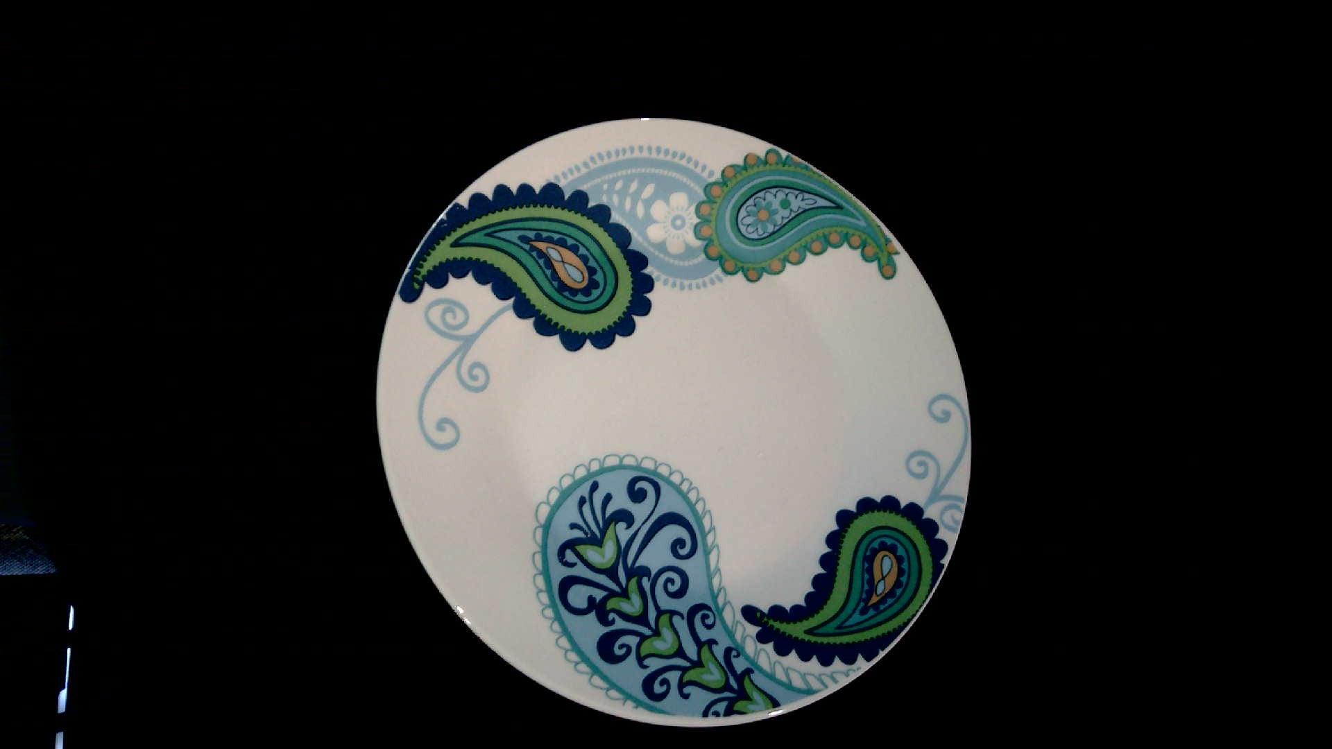 8 " Royal Norfolk Blue Paisley