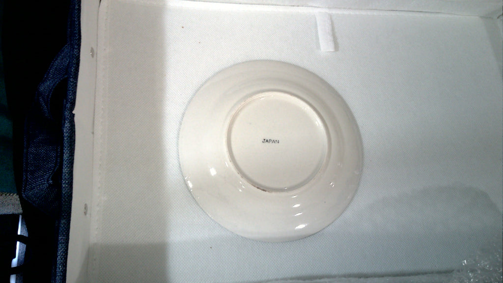Vintage 9 1/4" Blue Willow transferware Plate