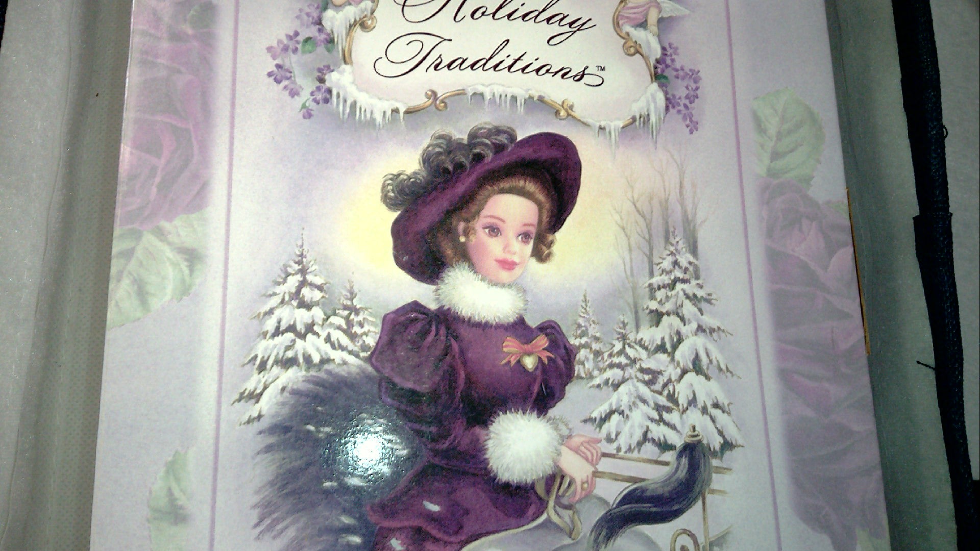 Vintage Barbie doll 1996 Hallmark Special Edition 1st doll in Holiday Homecoming Collector Series